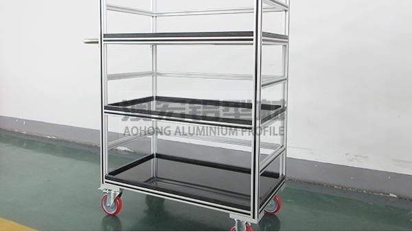 工廠、倉(cāng)庫(kù)鋁型材手推車好嗎？?