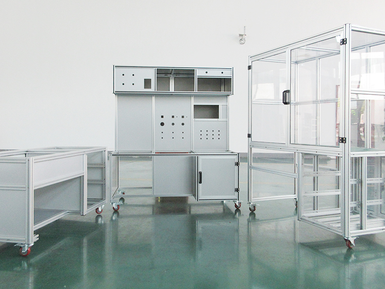 工業生產鋁型材架子安裝如何提升精度？-澳宏工業鋁型材